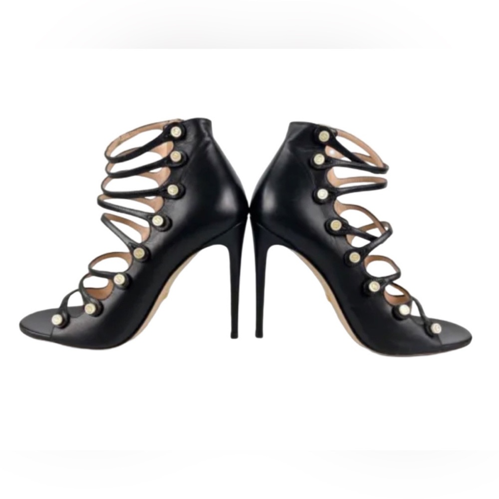 GUCCI ANETA CAGED BOOTIES w GG BUTTONS - Picture 16 of 16